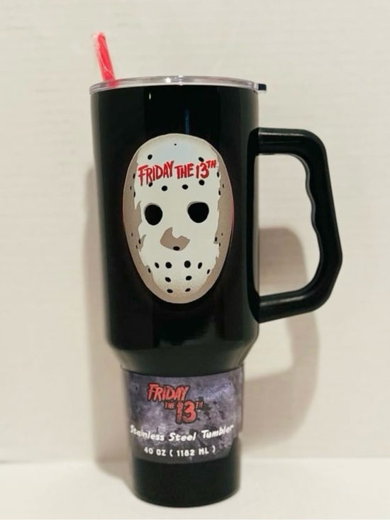 Paramount Other - Friday The 13th Jason Mask 40oz Stainless Steel Tumbler